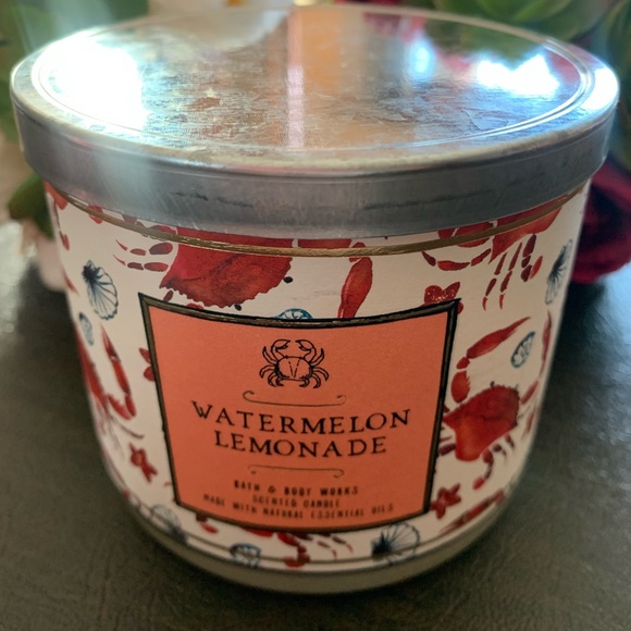 Bath & Body Works Other - Bath & Body Works Watermelon Lemonade 3-Wick candle